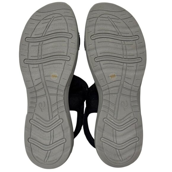 Easy Spirit Trish 2 Black Sport Sandals Adjustable Slingback Women's Size 9 - Picture 10 of 16